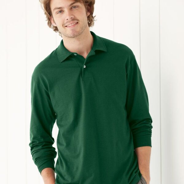 SpotShield® 50/50 Long Sleeve Polo Thumbnail