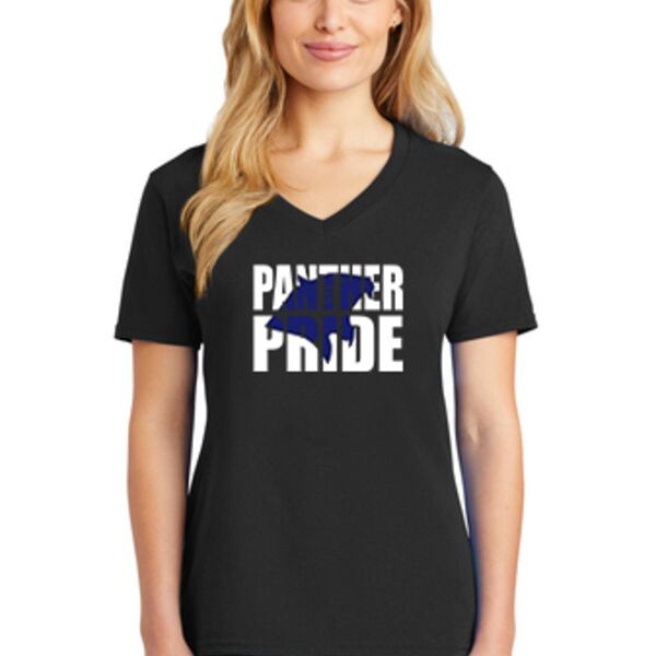 Ladies Core Cotton V Neck Tee Thumbnail